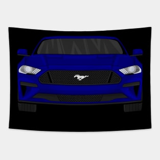 MUSTANG NAVY Tapestry