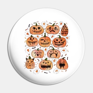 Pumpkin Party Pin