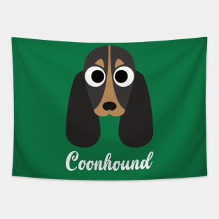 Coonhound - Black and Tan Coonhound Tapestry