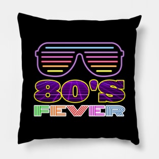 80's Fever t shirt Pillow