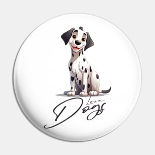 Dalmatian Dog Pin