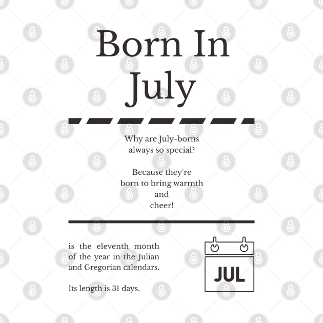 Born in July by miverlab