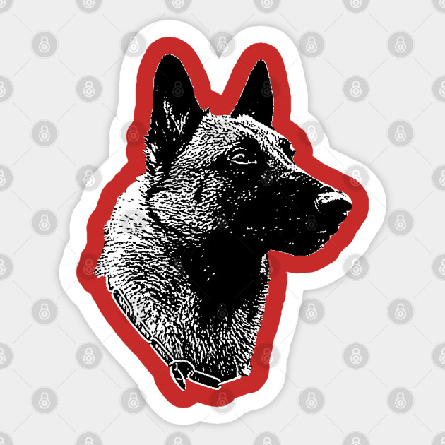 Belgian Malinois Malinois Sticker Teepublic