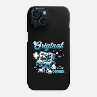 Original Selfie Machine - Vintage Polaroid Mascot Phone Case