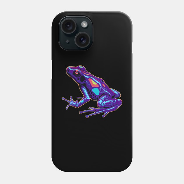 Froggy Frequency Phone Case by GlitchVibe