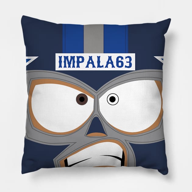 El Vaquero Loco Pillow by impala6tres