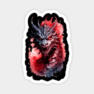 Dragon Red Magnet