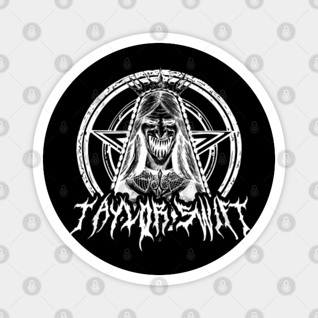 taylor swift metal - Taylor Swift Black Metal - Magnet