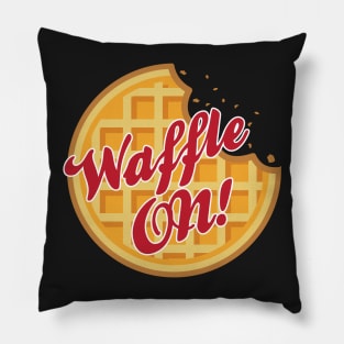 Waffle ON! Pillow