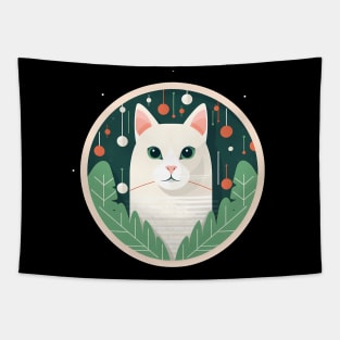 Turkish Van Cat Xmas Ornament, Love Cats Tapestry