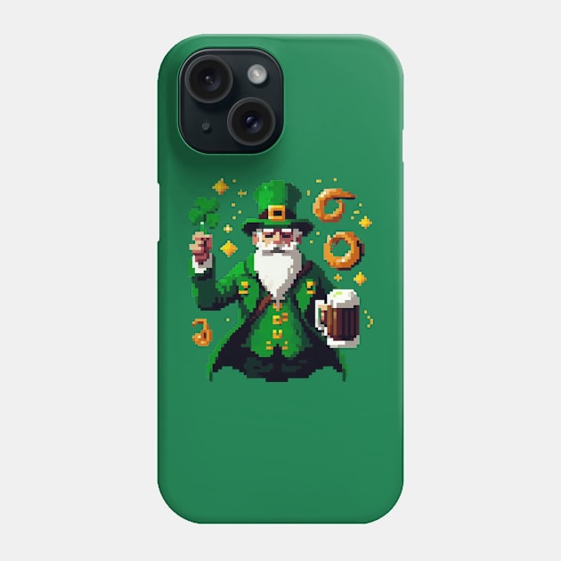 ST Patrick and Beer Phone Case by PXLART