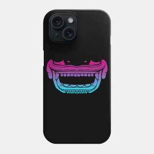 Bali Barong Lion Mask Teeth Vaporwave Phone Case