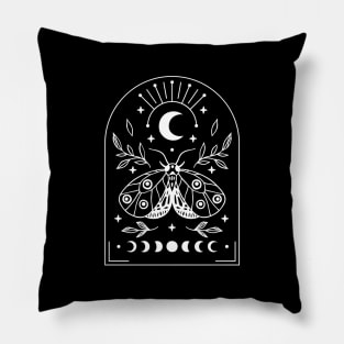 Witchy Moth Pillow