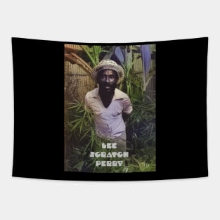 Lee Scratch Perry Inspired Retro Design Tapestry