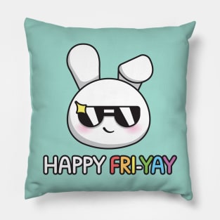 Happy FRI-YAY: Funny Teacher Design Pillow