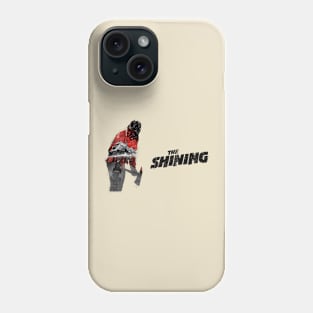The Shining  directed by Stanley Kubrick staring Jack Nicholson Phone Case