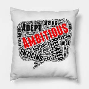 Positive Words, Positive Vibes, Quotes Pillow