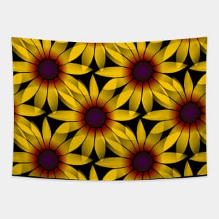 unique yellow sunhat - flowers, flowers,sun Tapestry