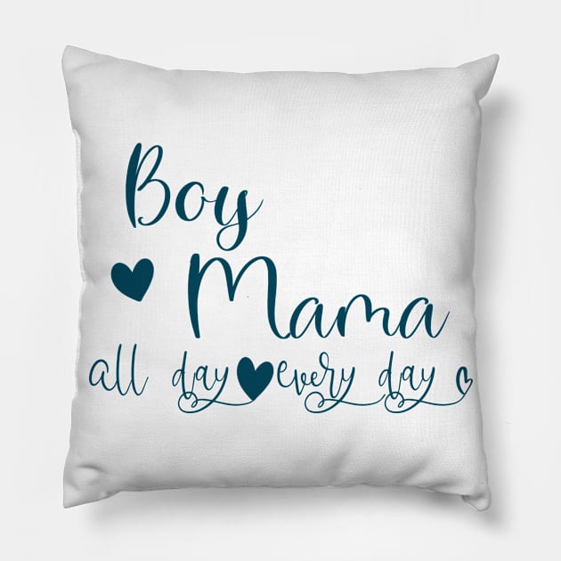 boy mama Pillow by ChezALi