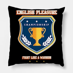 English pleasure Pillow