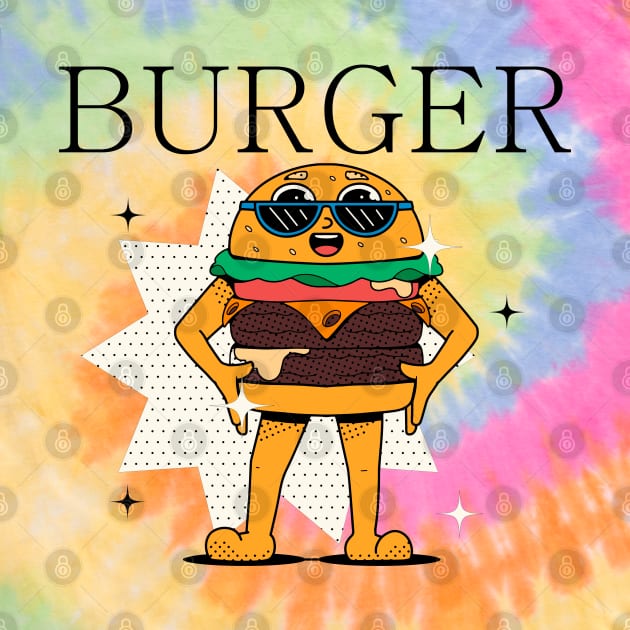 Hand Drawn Burger Fun by Mako Design 