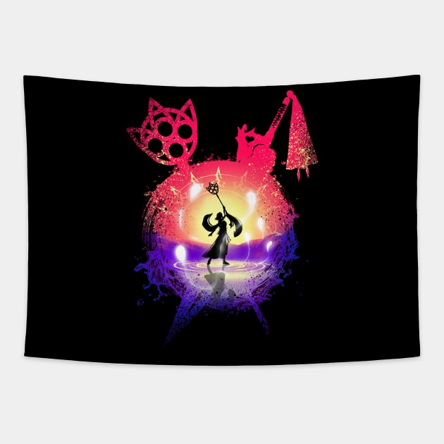 Dance of the Summoner Tapestry by plonkbeast