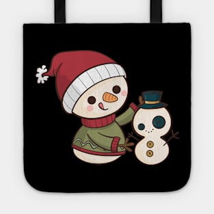 snowman Tote