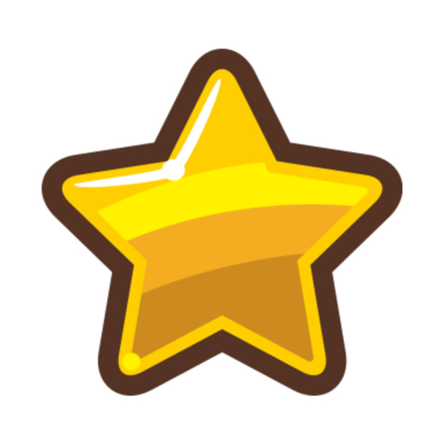 Limited Edition Exclusive Cartoon Gold Star Cartoon Gold Star