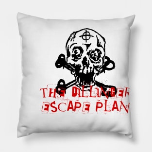 the dilinger skullnation Pillow