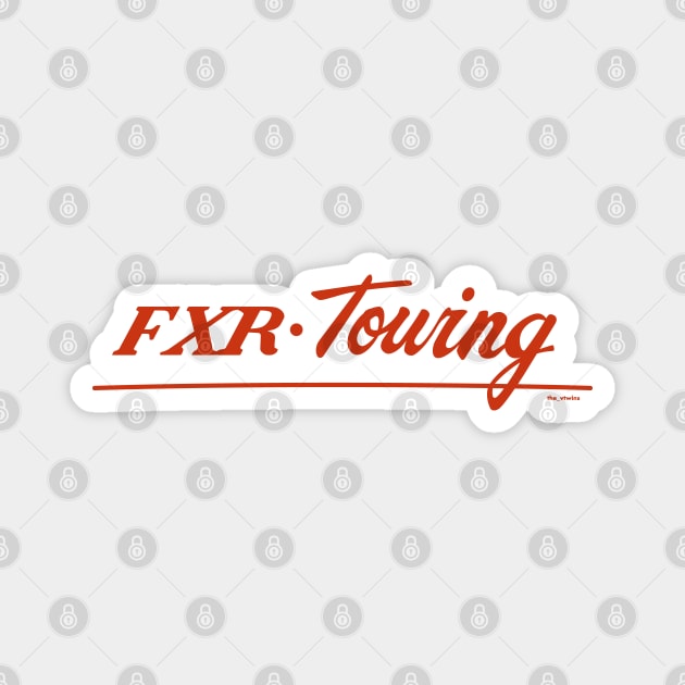 F X R - Towing Solid Orange T-Shirt Magnet by the_vtwins