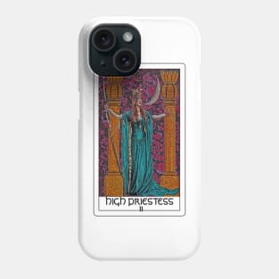 The High Priestess Tarot bywhacky Phone Case