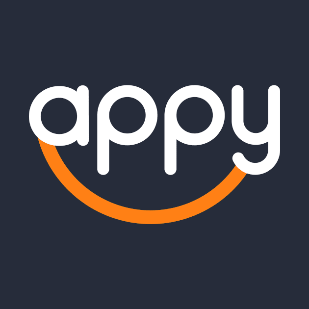 Appy White Logo by appyllc