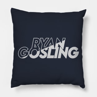 Ryan Gosling vector art fan works graphic design by ironpalette Pillow