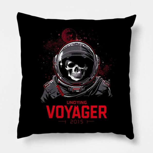 Undying Voyager - Scifi Pillow by Fenay-Designs