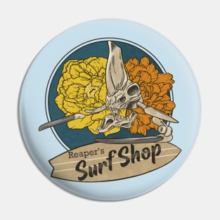 Reaper's Surf Shop Pin
