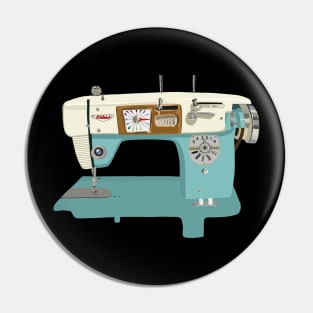 Blue Sewing Machine Pin