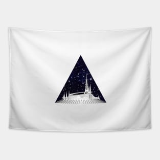 Space Mountain Geometric Tapestry