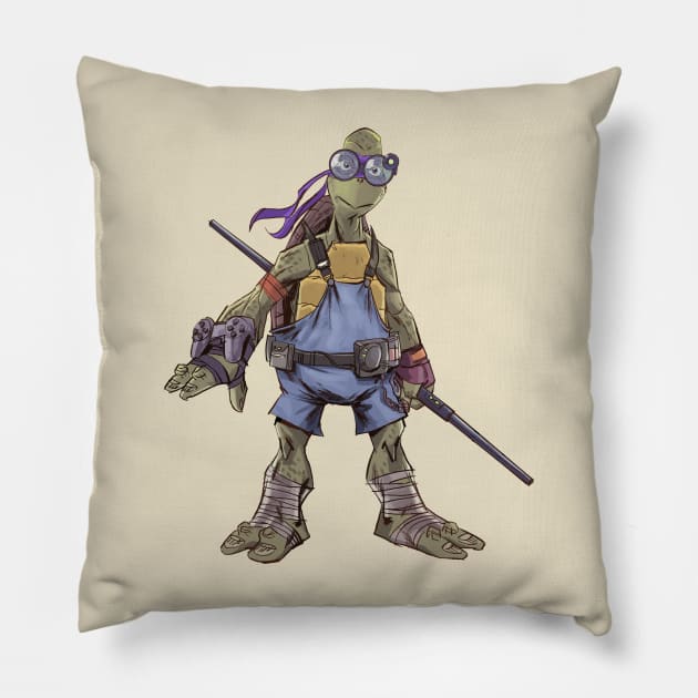 TMNT DONATELLO Pillow by markodjeska