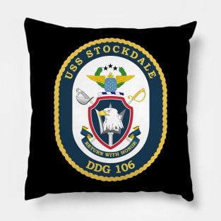 USS Stockdale (DDG-106) wo Txt Pillow