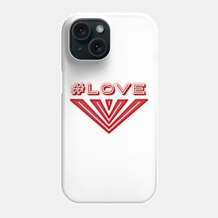 Hashtag Love Phone Case