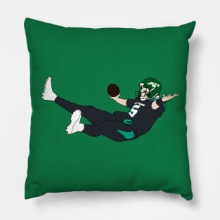 mike the number 5 Pillow