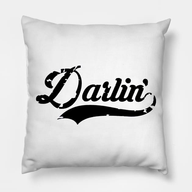 Darlin Pillow by VectorDiariesart