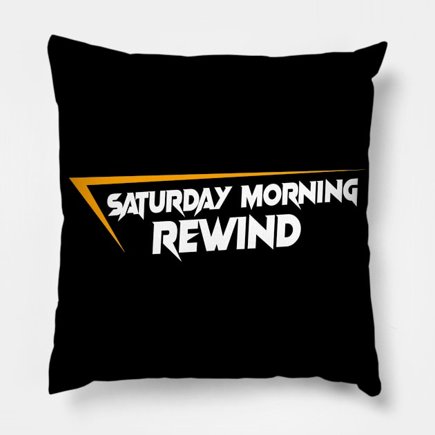 Saturday Morning Rewind Pillow by Rewind Wear by Pressing Rewind