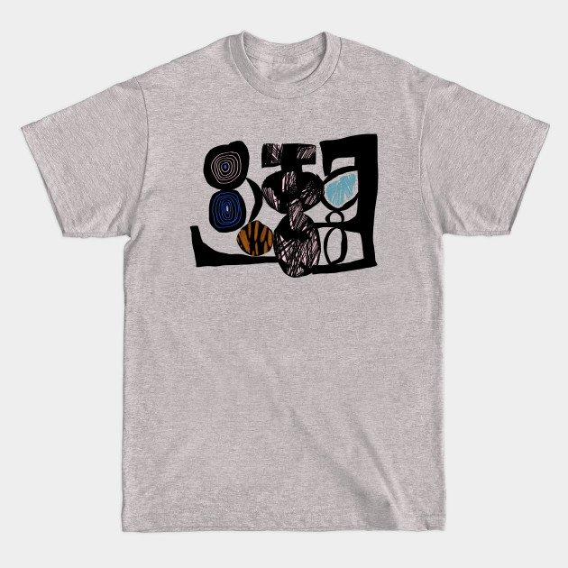 Discover Rocks - Abstract Art Design - T-Shirt