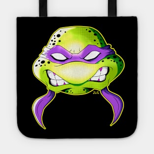 Angry Purple Ninja Turtle Tote