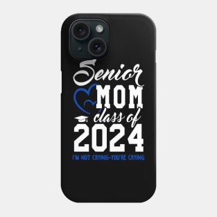 Class of 2024 Senior Gifts Funny Senior Mom Phone Case