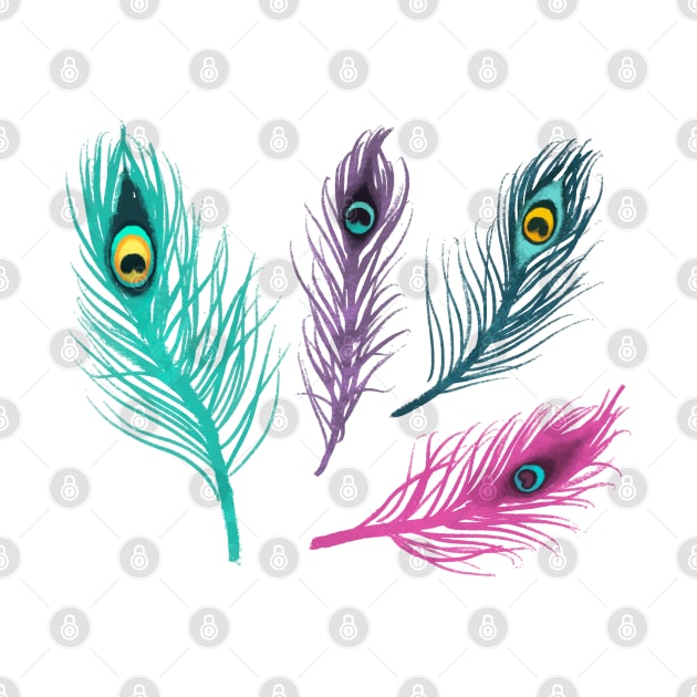 Peacock Feather by Mako Design 