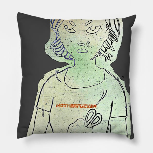 MFGRL1 Pillow by NYCMikeWP