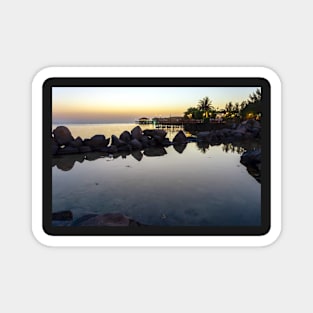 Jeddah Corniche Sunset Magnet