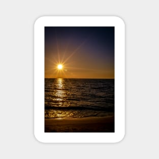 Sunset Lido Beach Magnet